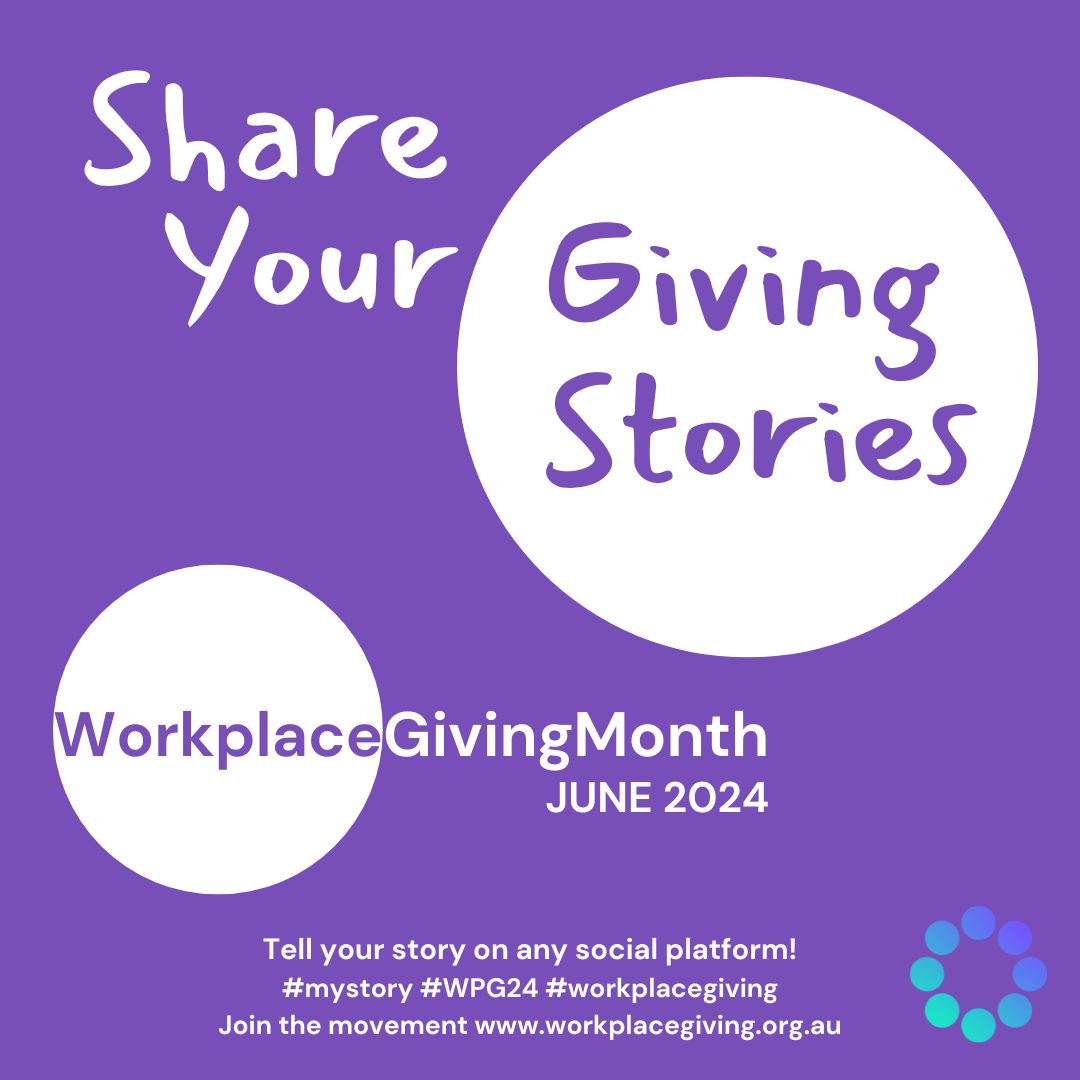 Workplace Giving Month Australia June 2024